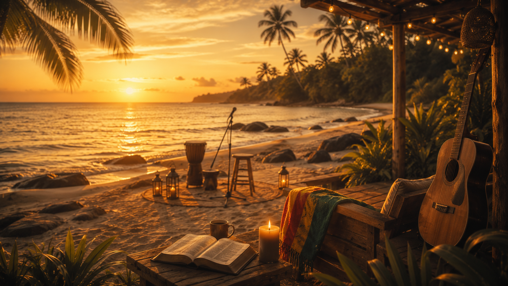 Reggae gospel praiano: estética, descanso e espiritualidade